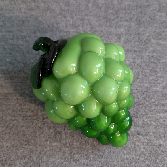 Other - 3/$30 | MCM Decorative Glass Bunch of Green Grapes